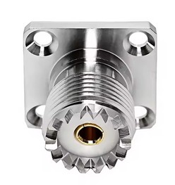UHF SO239 Femelle – Chassis 4 Trous