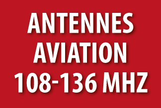 Antennes aviation 108-136MHz